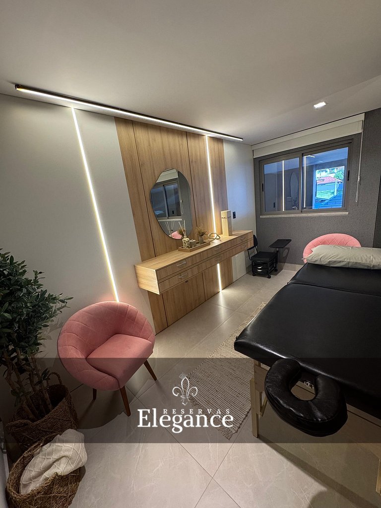 Elegance 313 – Espaço Gourmet e Piscina no Rooftop