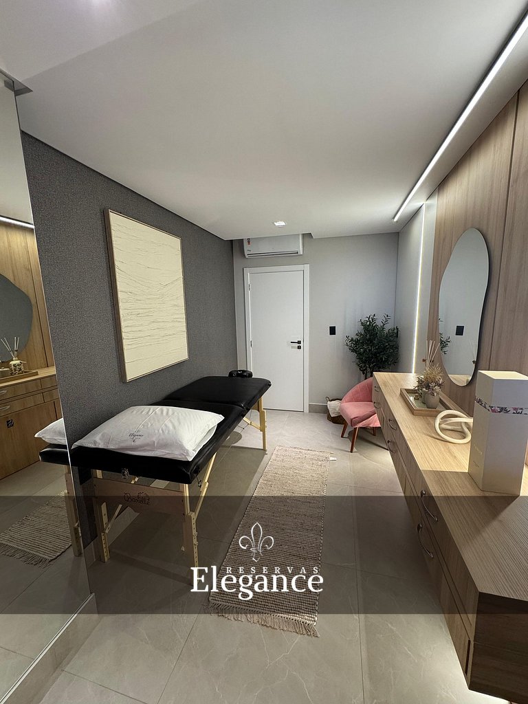 Elegance 313 – Espaço Gourmet e Piscina no Rooftop