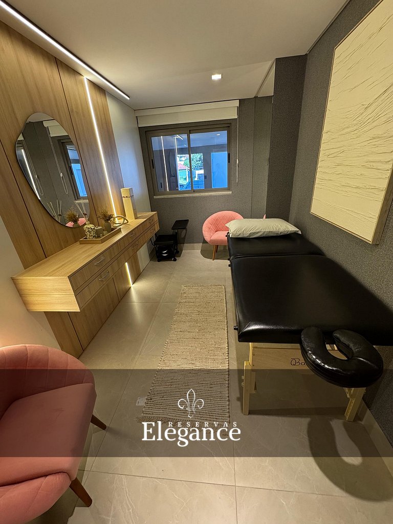 Elegance 313 – Espaço Gourmet e Piscina no Rooftop