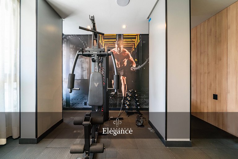 Elegance 313 – Espaço Gourmet e Piscina no Rooftop