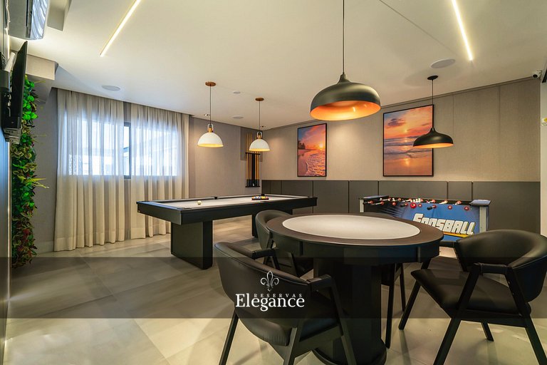 Elegance 313 – Espaço Gourmet e Piscina no Rooftop