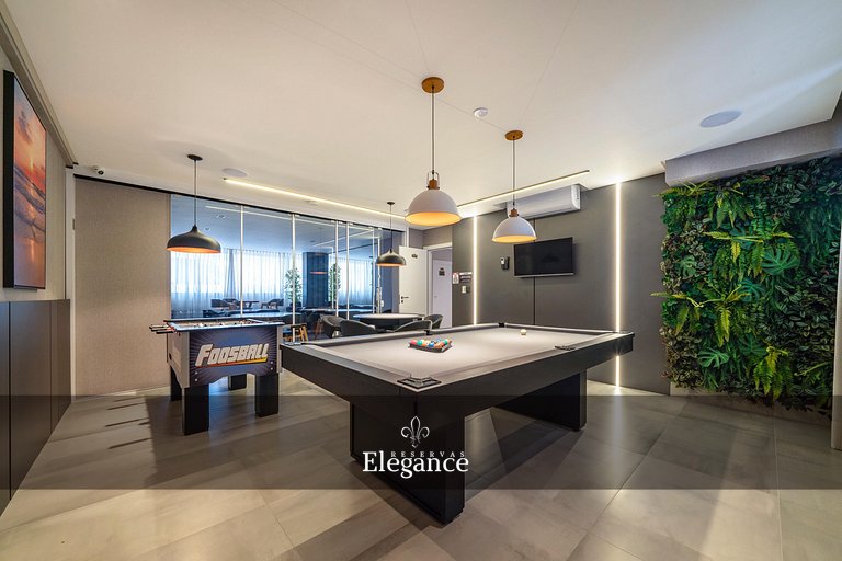 Elegance 313 – Espaço Gourmet e Piscina no Rooftop