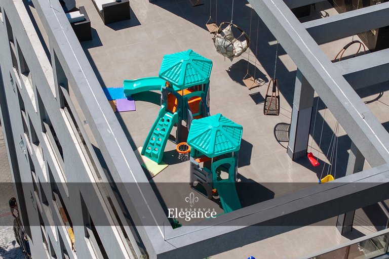 Elegance 313 – Espaço Gourmet e Piscina no Rooftop