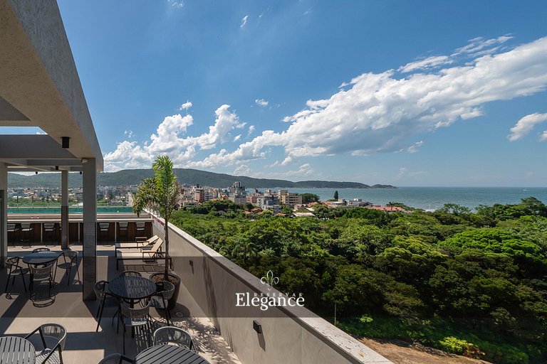 Elegance 313 – Espaço Gourmet e Piscina no Rooftop