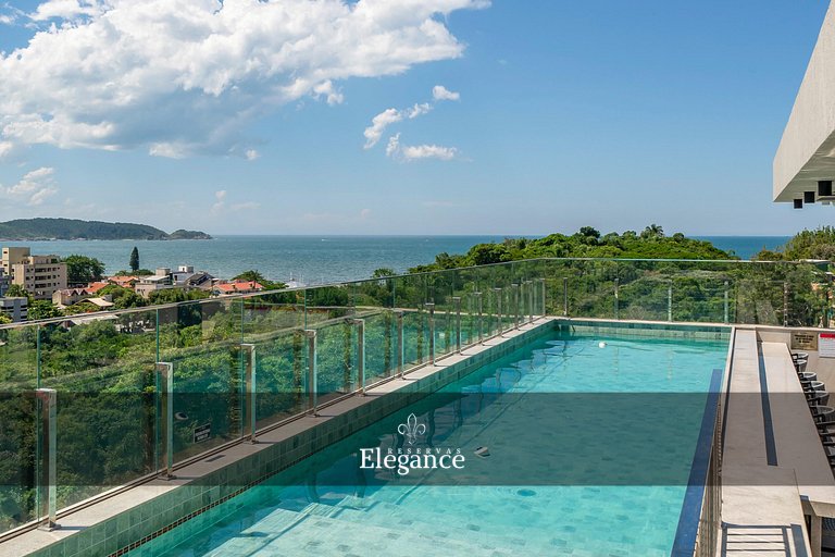 Elegance 313 – Espaço Gourmet e Piscina no Rooftop