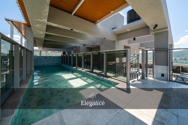 Elegance 313 – Espaço Gourmet e Piscina no Rooftop