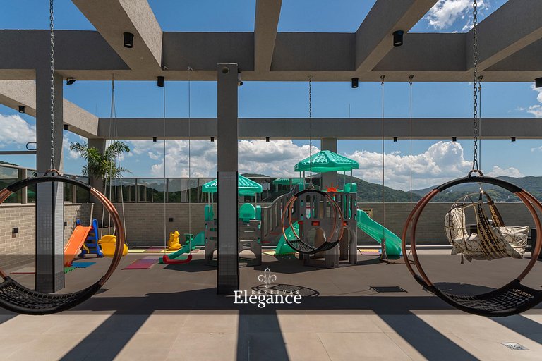 Elegance 313 – Espaço Gourmet e Piscina no Rooftop