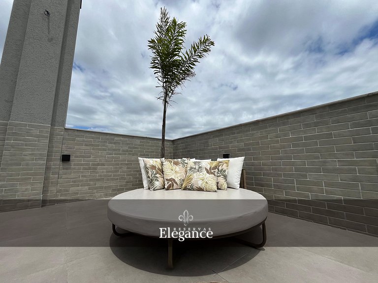 Elegance 313 – Espaço Gourmet e Piscina no Rooftop