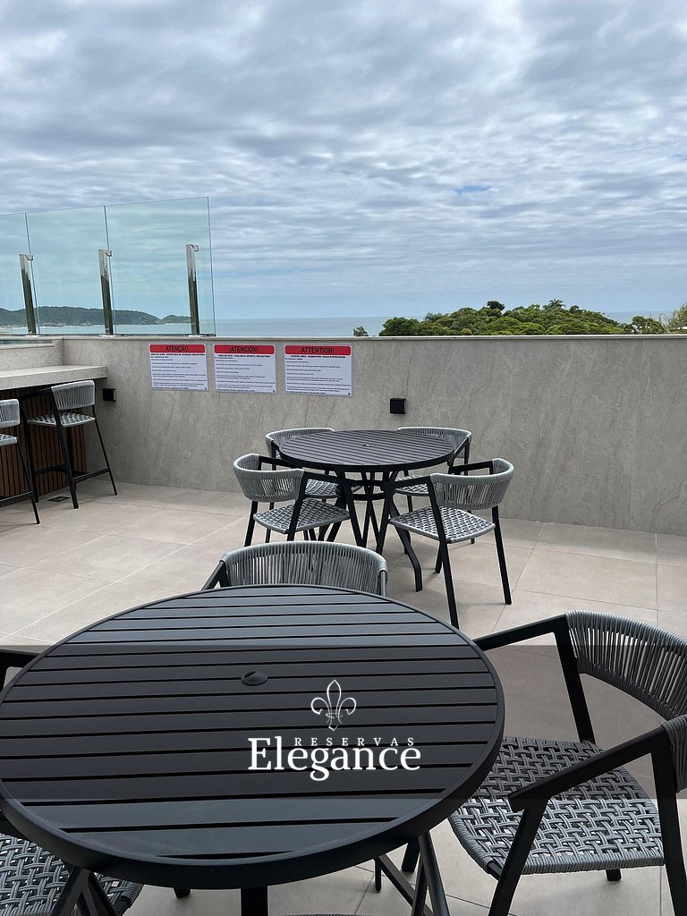 Elegance 313 – Espaço Gourmet e Piscina no Rooftop