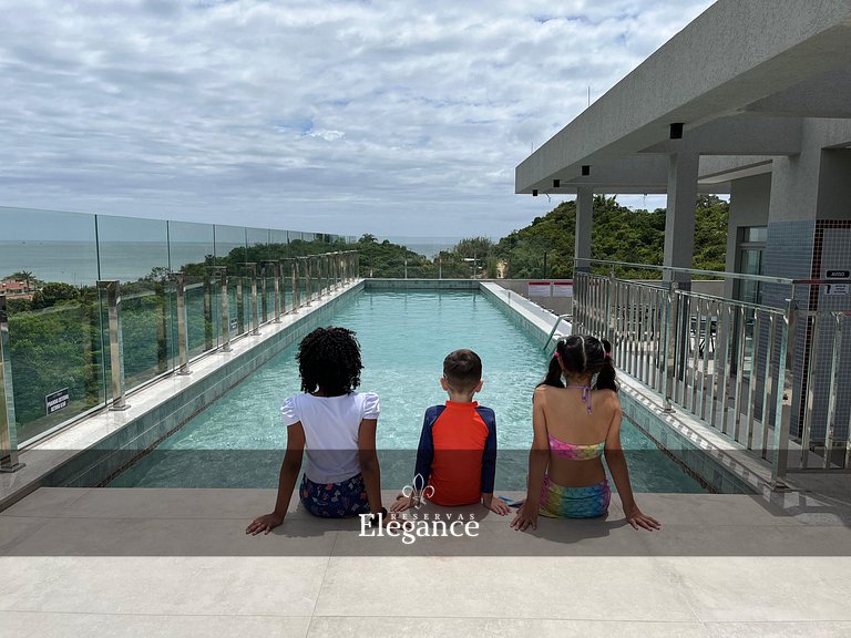 Elegance 313 – Espaço Gourmet e Piscina no Rooftop