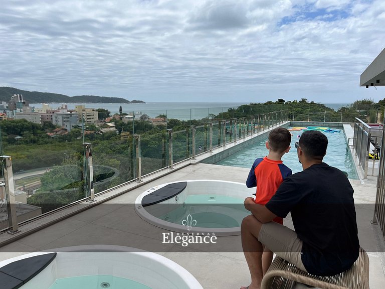 Elegance 313 – Espaço Gourmet e Piscina no Rooftop