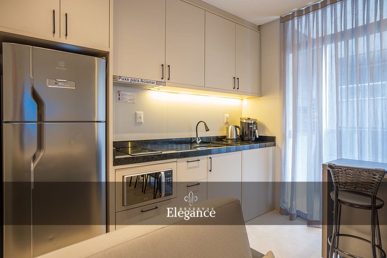 Elegance 313 – Espaço Gourmet e Piscina no Rooftop