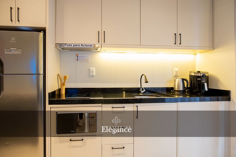 Elegance 313 – Espaço Gourmet e Piscina no Rooftop