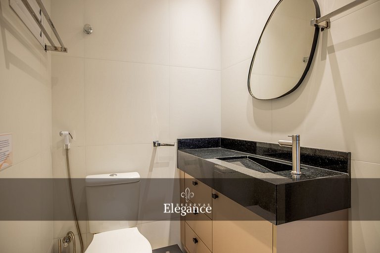 Elegance 313 – Espaço Gourmet e Piscina no Rooftop