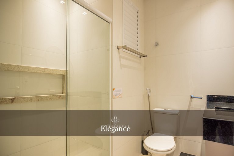 Elegance 313 – Espaço Gourmet e Piscina no Rooftop