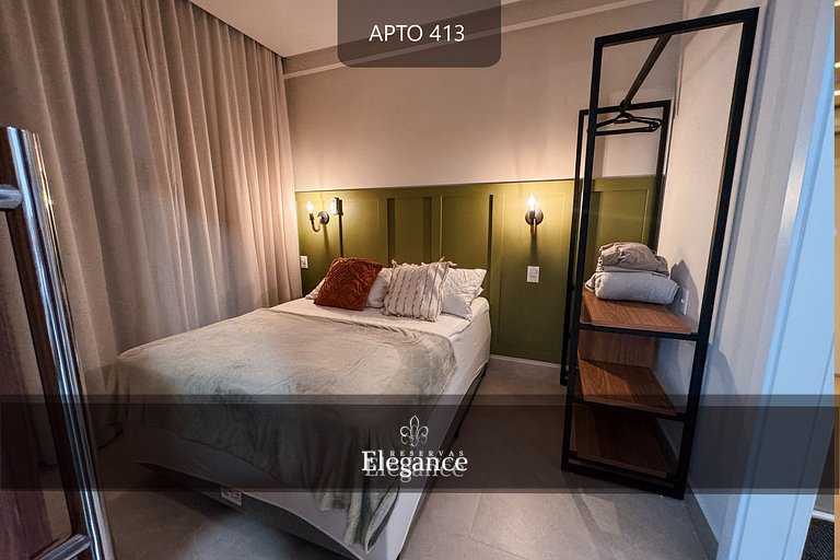 Apto 1 quarto Bombinhas - Piscina Aquecida