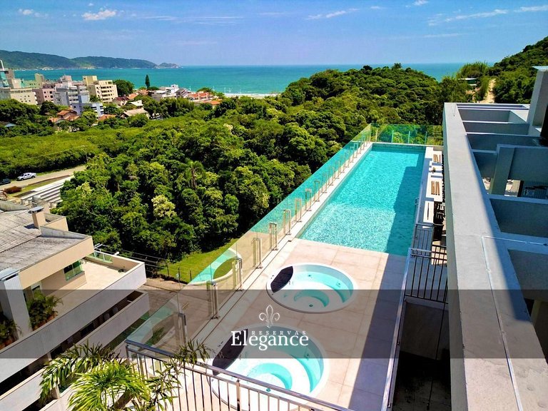 Apto 1 quarto Bombinhas - Piscina Aquecida