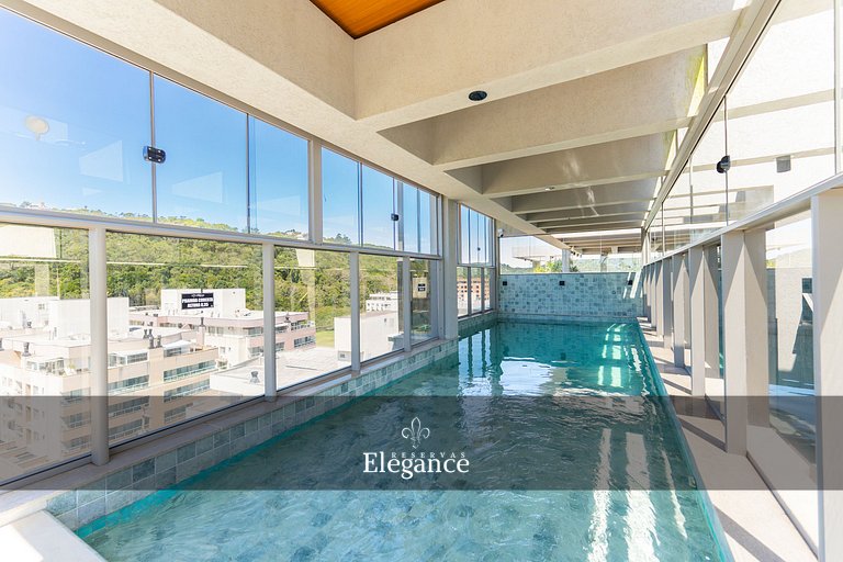 Elegance 313 – Espaço Gourmet e Piscina no Rooftop